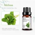 Etiqueta personalizada de grado cosmético 10 ml de aceite Melissa puro