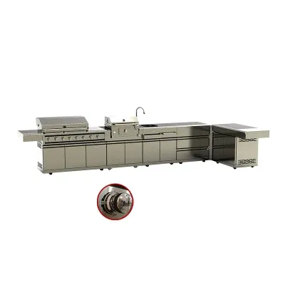 Modern New Products Gas Grills High Quality Outdoor Kitchen Cabinet