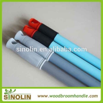 plastic coated metal broom handle, iron broom handle,power painted broom handle