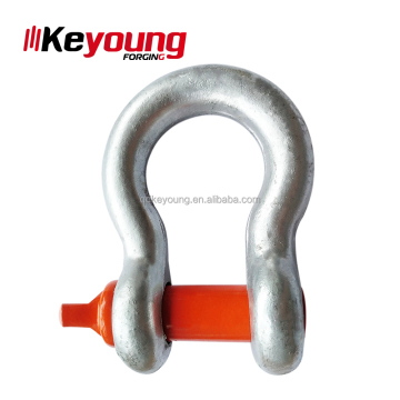 Keyoung China Factory Direct G209 Screw Pin Anchor Chain Bow Shackle