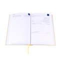 Custom Design Hardcover Fabric Linen Journal Notebook