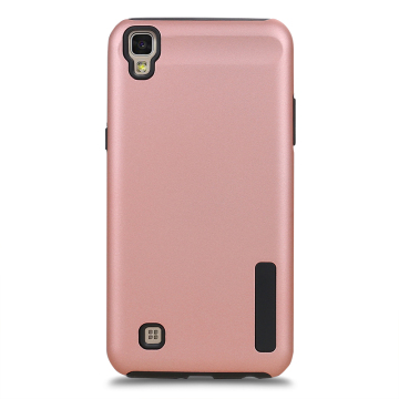 LZB New Arrival DualPro TPU PC 2 in 1 Hybrid Case for LG X Power