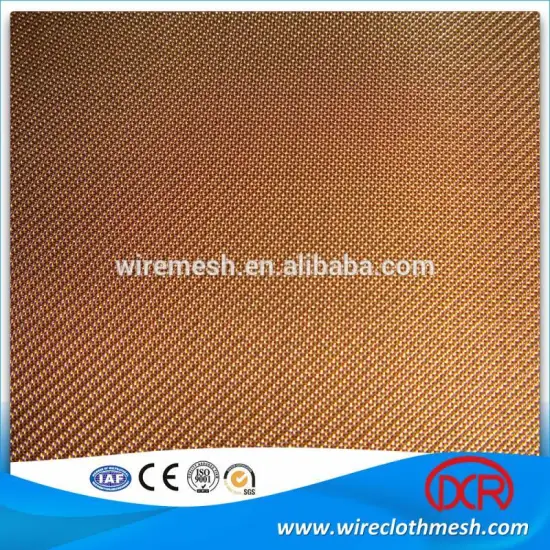high quality plain copper wire cloth