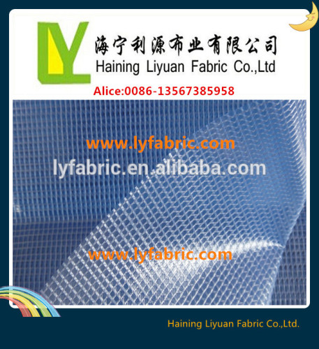 PVC Crystal mesh fabric 250/300gsm 3x3