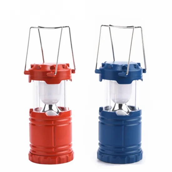 Branded Wholesale Pop Up Battery Operated Led Colorful Light For Hiking Fold Camping Lantern