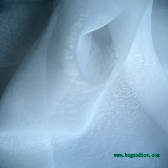 IFR 100% polyester voile fabric