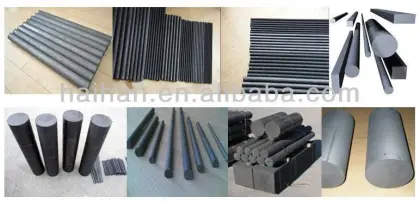 Vibrating Graphite Rod Extruded Graphite Rod Small Diameter Graphite Rod High Pure Graphite Rod