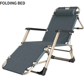 Customized Eco-Friendly Outdoor Beach Swimming Pool Folding Lounge Chair