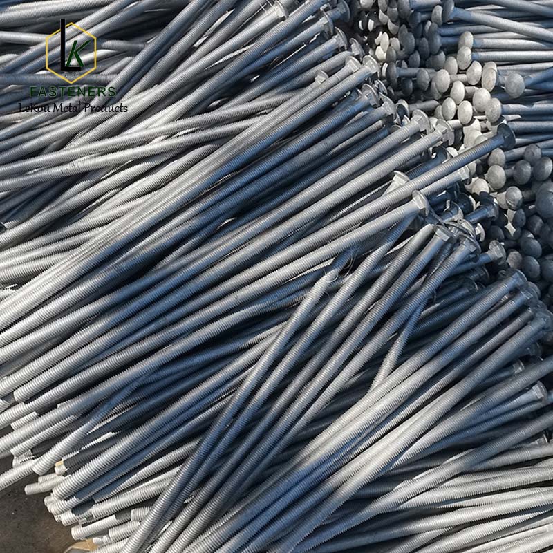 DIN603 Large half-round head square neck carriage bolt