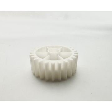 Car gears with plastic material