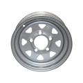 5x114.3 steel wheels 13 inch chrome trailer wheels