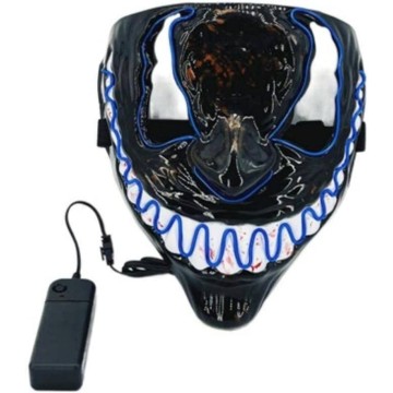 Máscara de Halloween LED Venom