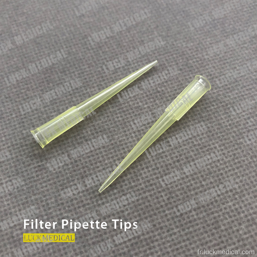 Conseils de pipette de laboratoire jetable