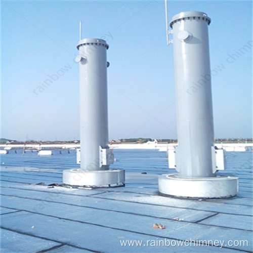 Oil boiler chimney for hotel