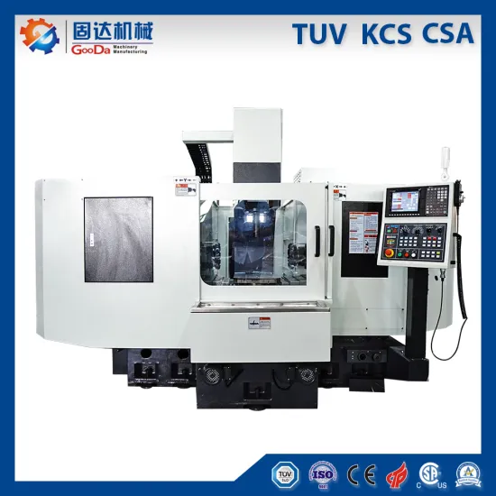 GooDa CNC Duplex Head Milling Machine