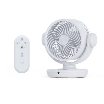 Ventilateur de circulation d&#39;air de bureau électrique rechargeable en gros