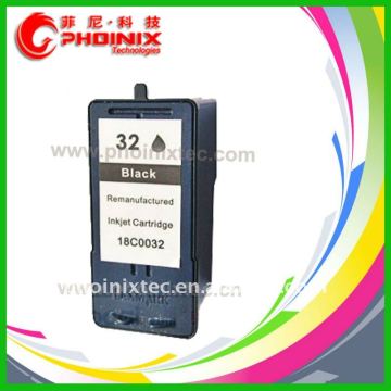 Ink Cartridge Remanufactured for Lexmark #32 / 18C0032
