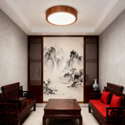 Natural glow ceiling light