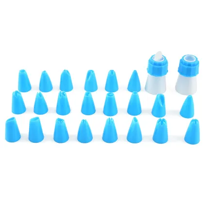 Baking Decorations Supplies Set: 85pcs Piping Tips, Sprinkles & Storage Container for Cake Decorating