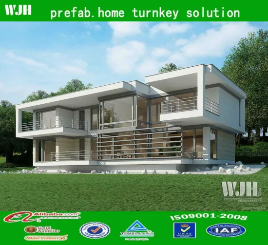 light gauge steel structure villa