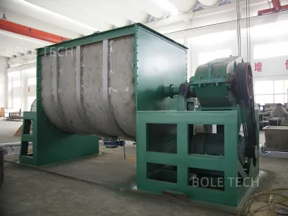Putty powder mixing machine Horizontal ribbon mixer