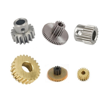 High Precision Custom Machined Metal Helical Pinion Gears & Brass Stainless Steel Spur Gears