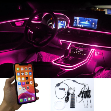 Wholesale Multicolor LED Ambient Light Car Interior Lights