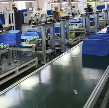 Dual Channel Visual Screening & Folding Towel Machine