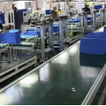 Machine de criblage visuel et de serviettes pliantes à double canal