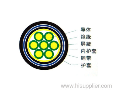 Pvc Sheath Xlpe Insulate Armored Control Cable Kvvp 