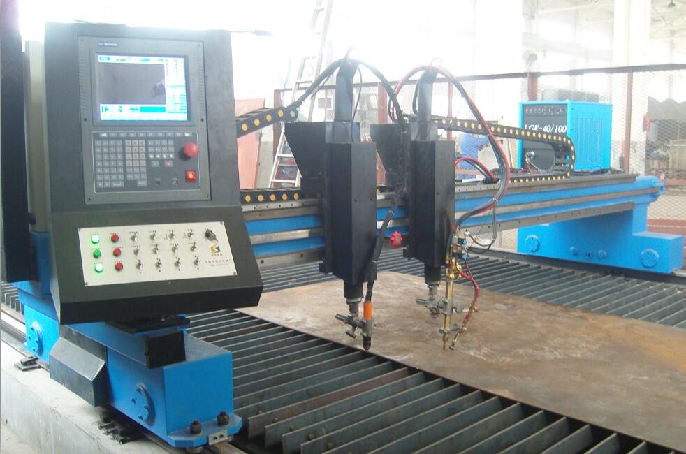 Cnc gas flame plasma cutting machine