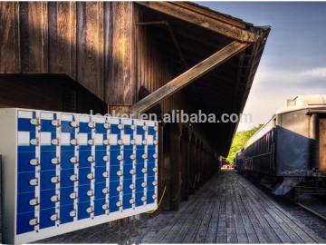 station mechanical locker/station vending safe locker/mechanical deposit locker