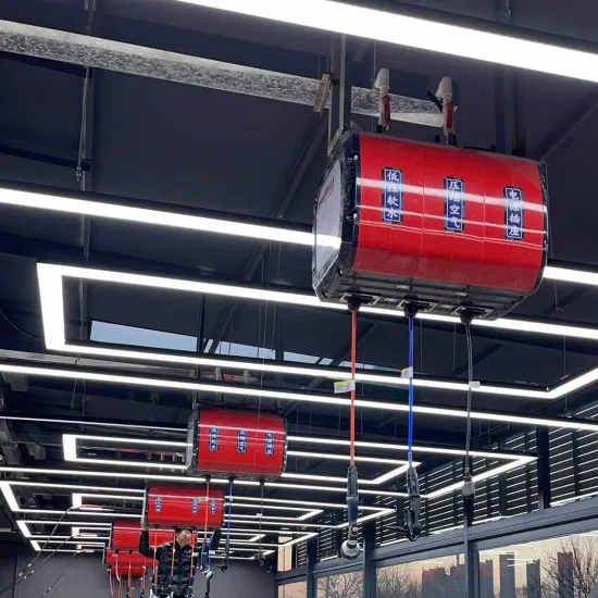 LED Hexagon Working Lights for Car Wash