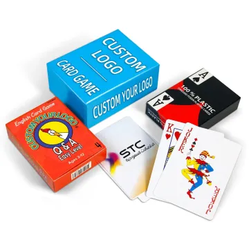 Custom Printed Playing Cards for Games and Promotion