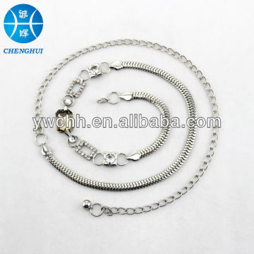 silver women new design waist chain 2014fashion waist chain