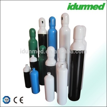 1L-40L Medical Portable Seamless Steel Empty Oxygen Gas Cylinder Tank Approved By TUV ISO9809