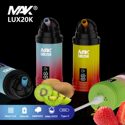 Mak Lux 20000 퍼프 디스포블 vape 포드