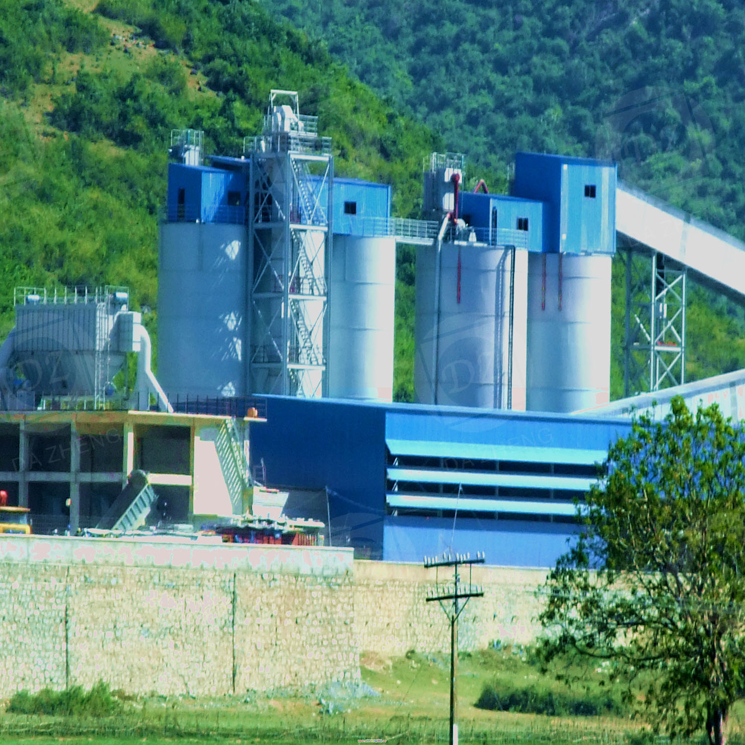 Silos for large coal-fired power plants