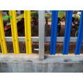 Palisade fence for garden decoration