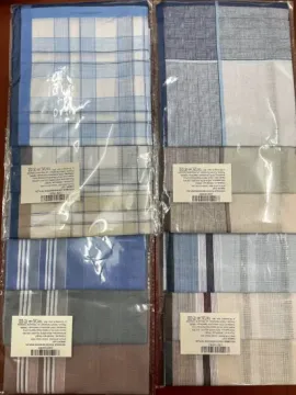 Premium 100% Cotton Men's Handkerchiefs