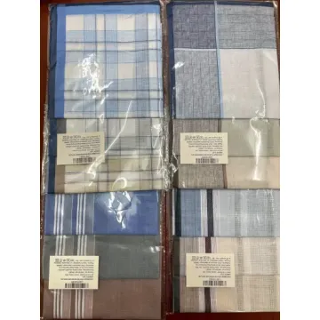 Premium 100% Cotton Men's Handkerchiefs