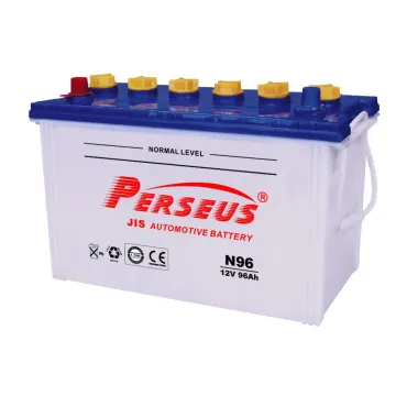 Good price JIS N96L/N96 dry charged auto start battery 12v96ah automotive battery