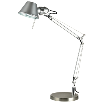 High Quality Hotel Interior Design: Industrial Aluminum Table Lamp with Edison Bulb