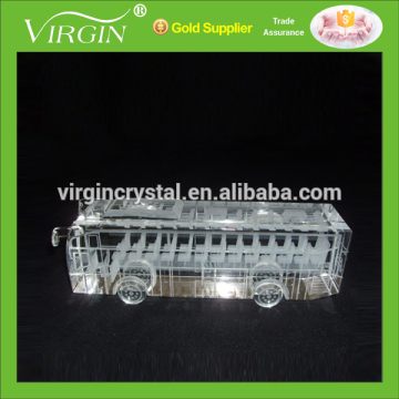 Wholesale crystal glass car models for gift item