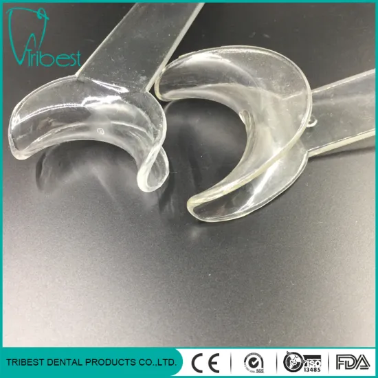 Transparent Type T Disposable Single  Cheeck Retractor