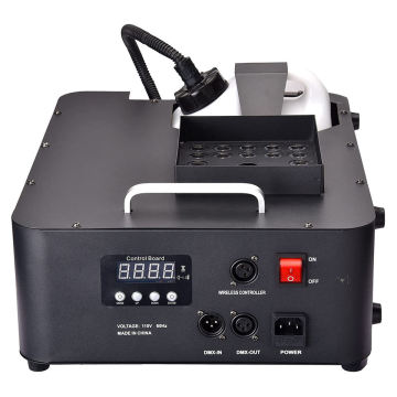 DMX Remote Control 1500W RVB LED Smoke Machine Fogger pour la scène