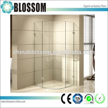 Contemporary sector pivot glass hinge shower door shower cubicle
