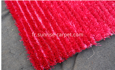 Polyester Silk Blading Design Rug