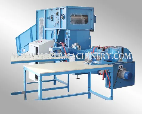 Pillow cushion filling machine