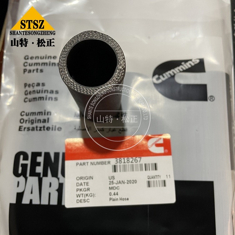 Cummins Spare Parts Plain Hose 3818267